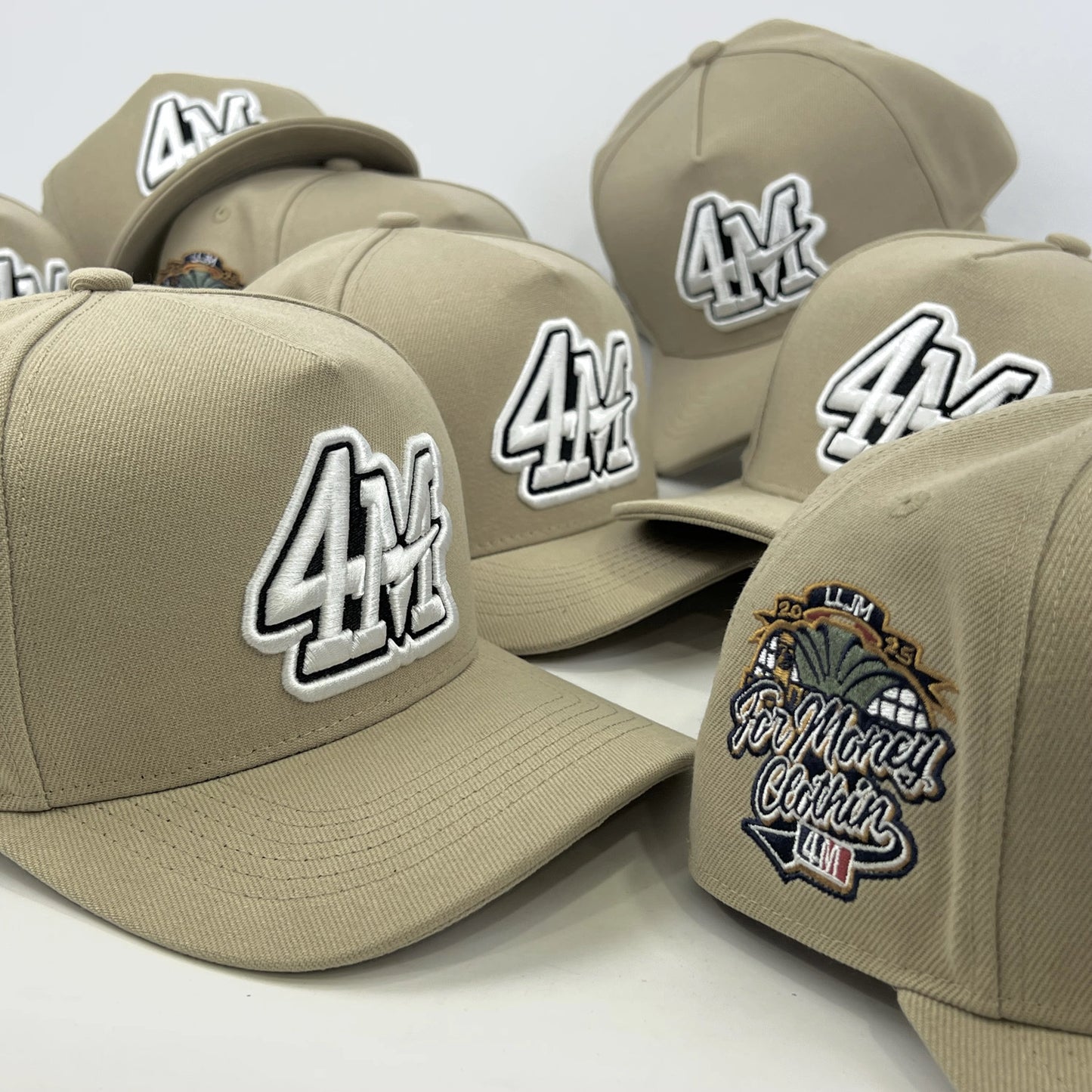Beige 4M Snapback