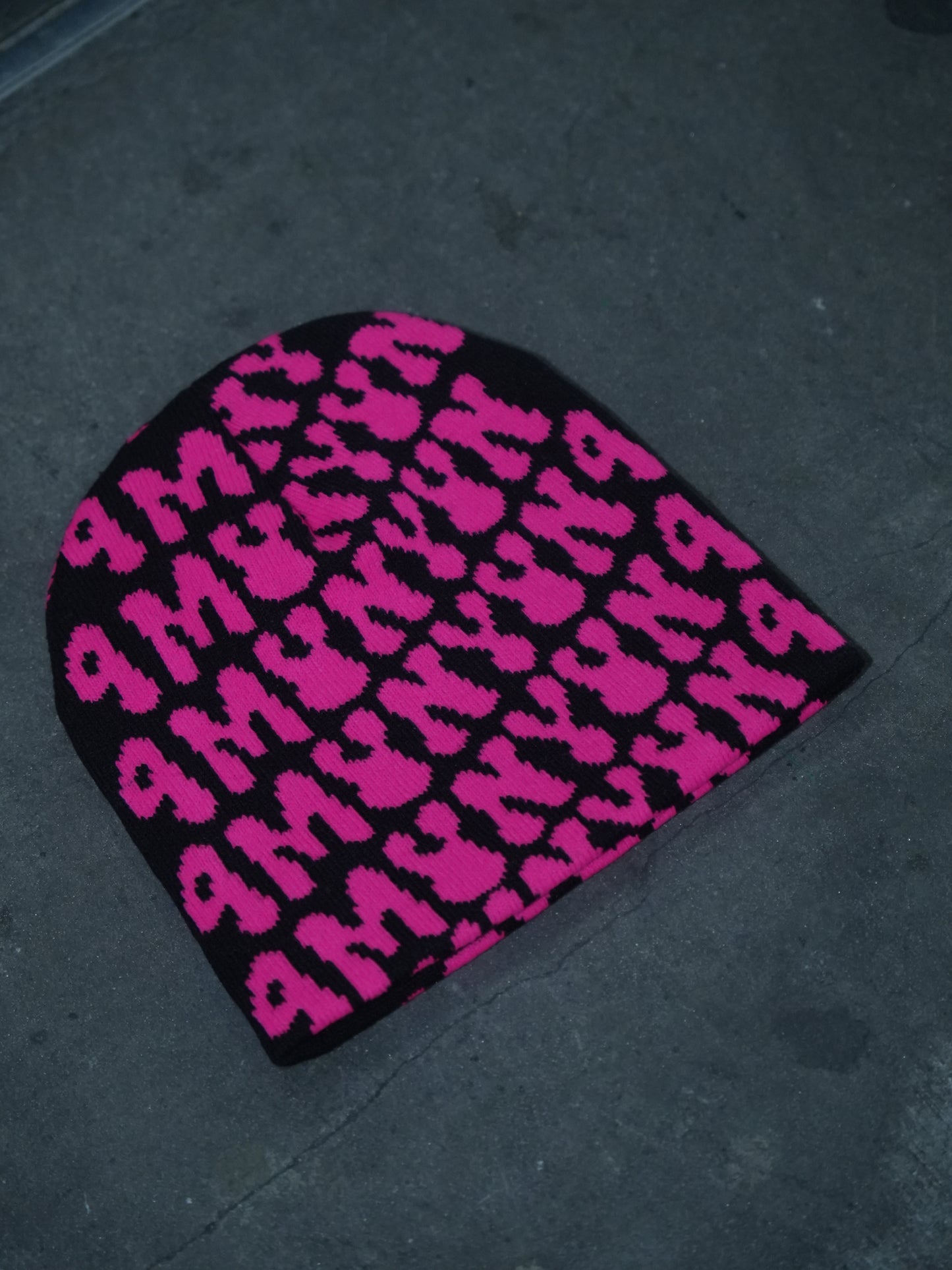 4MUNYUN Black/Pink Skully