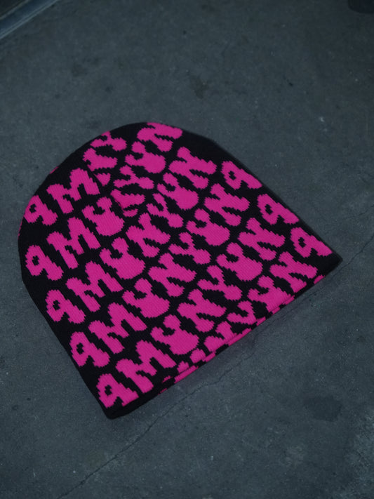 4MUNYUN Black/Pink Skully
