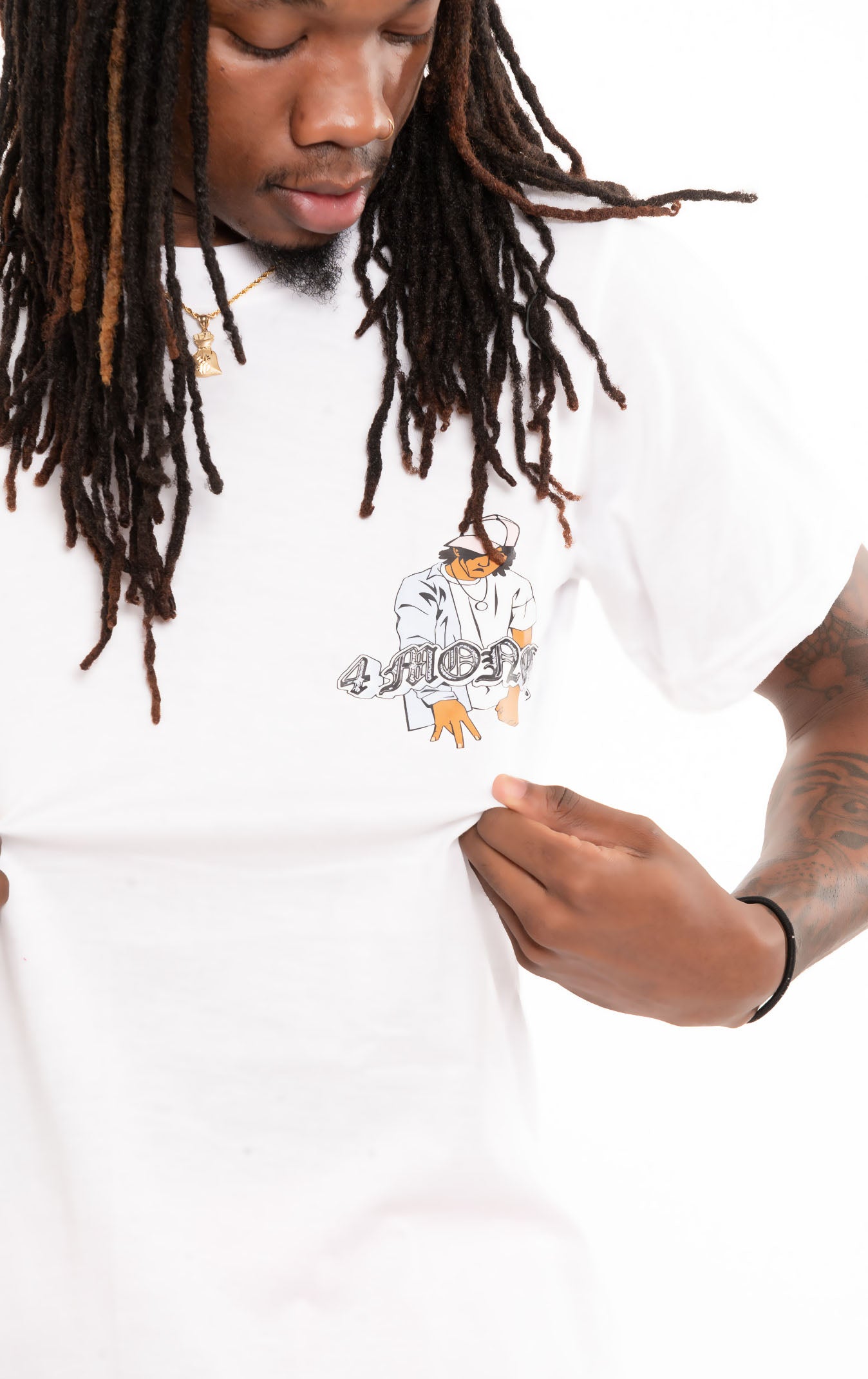 4M Character Tee (White)